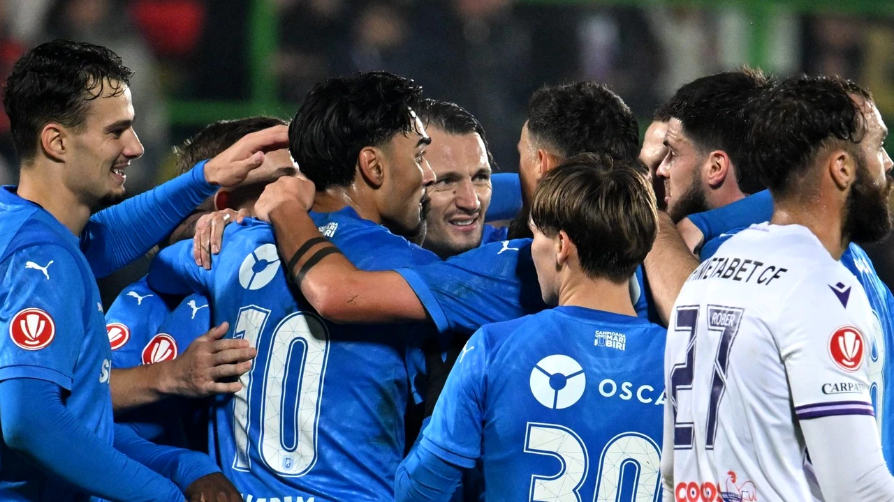 Filipe Coelho a debutat cu o victorie la Universitatea Craiova! Oltenii au bătut-o pe FC Argeș