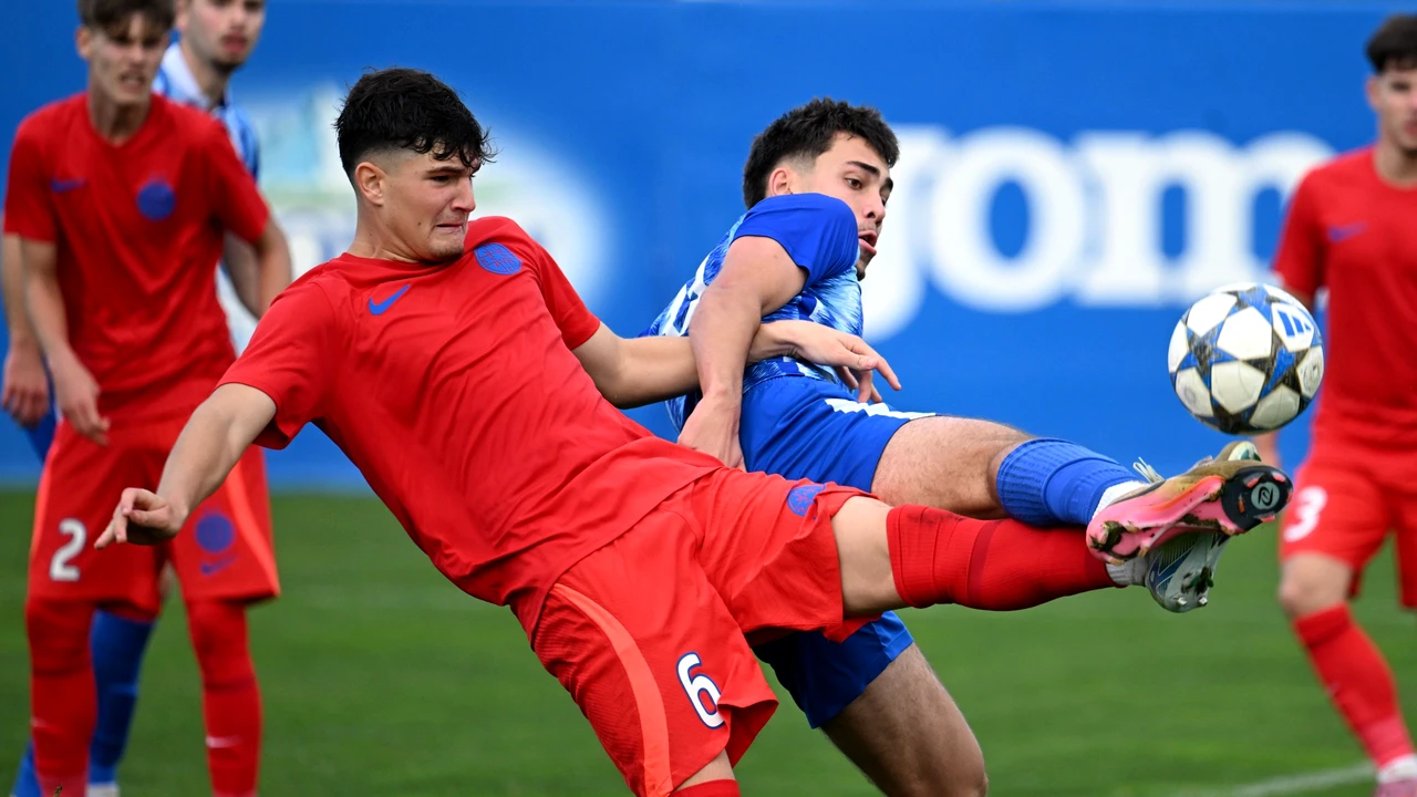 FCSB, eliminată dramatic din UEFA Youth League. Campioana Ligii de Tineret a cedat la penalty-uri în returul cu Akademia Puskas