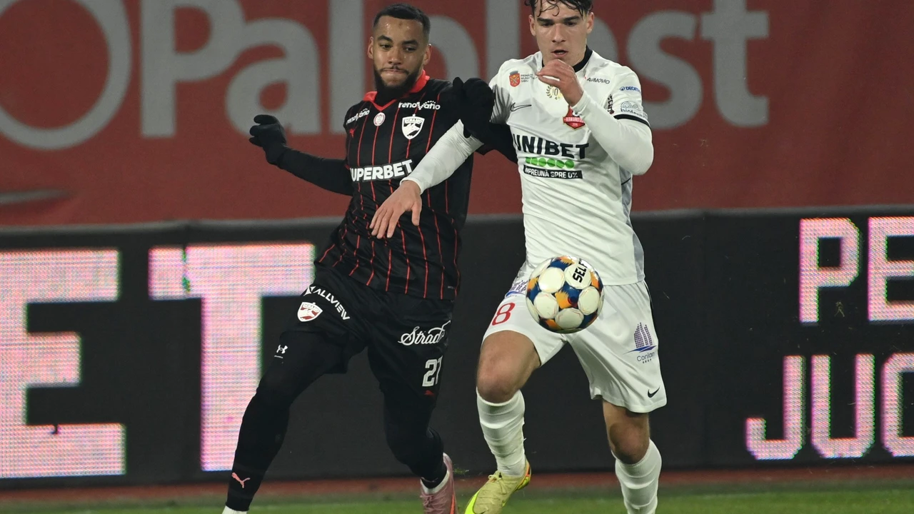 „Dubla” lui Opruţ a făcut-o lider pe Dinamo! ”Câinii” au câștigat împotriva lui FC Hermannstadt