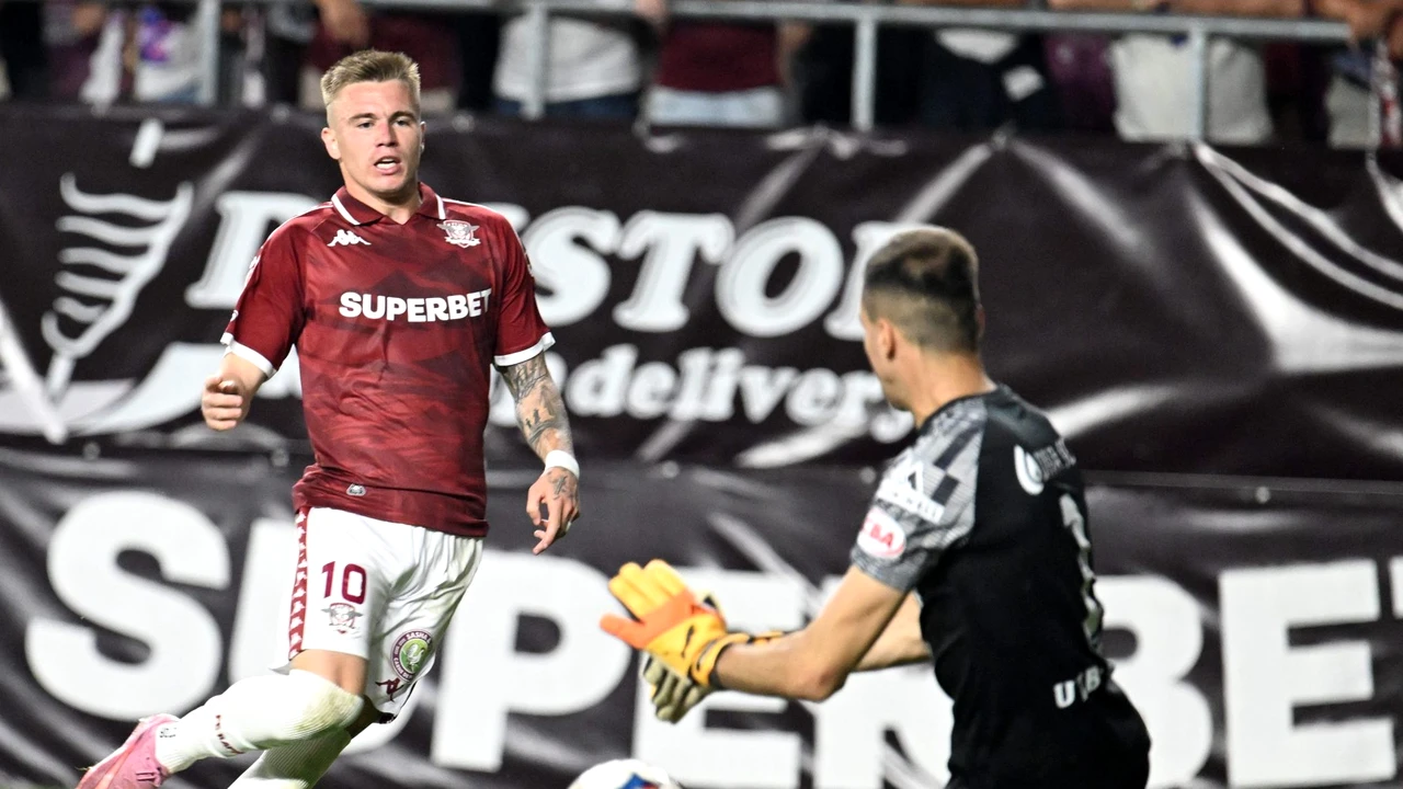 OFICIAL | Portarul crescut de Arsenal a semnat cu Rapid! Giuleștenii i-au găsit înlocuitor lui Stolz
