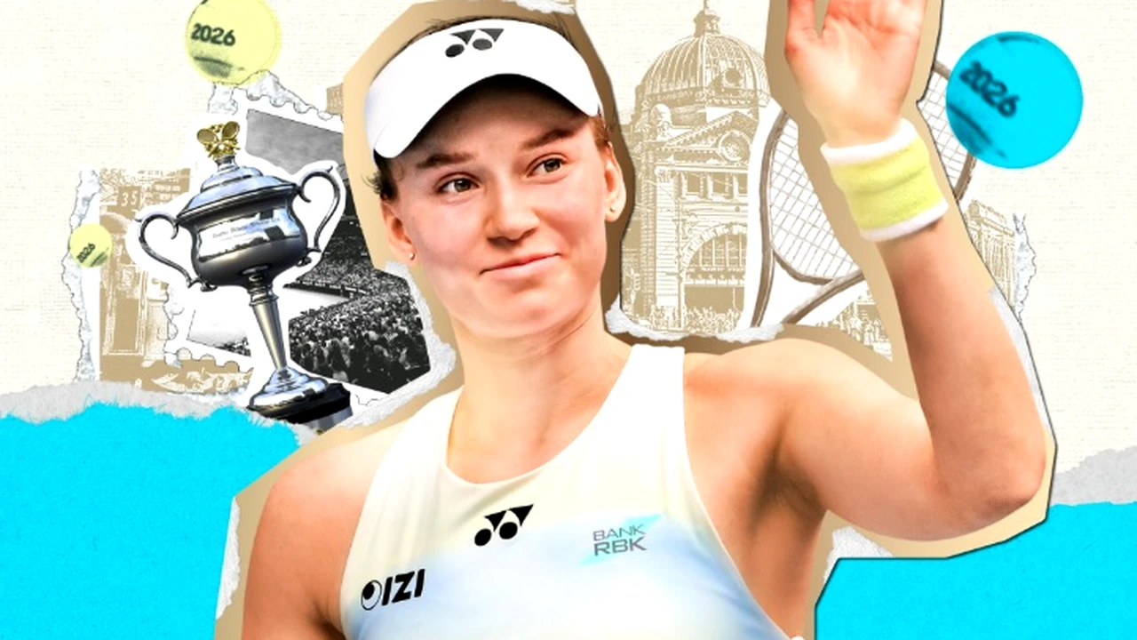 Elena Rîbakina, primul trofeu la Australian Open. Noua campioană a învins-o pe Arina Sabalenka, după o finală epică