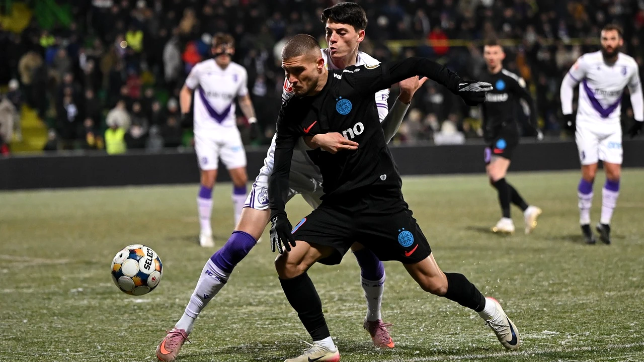 FCSB, debut ratat în 2026, în Superliga. Campioana a pierdut cu FC Argeș: ”Un teren dificil”