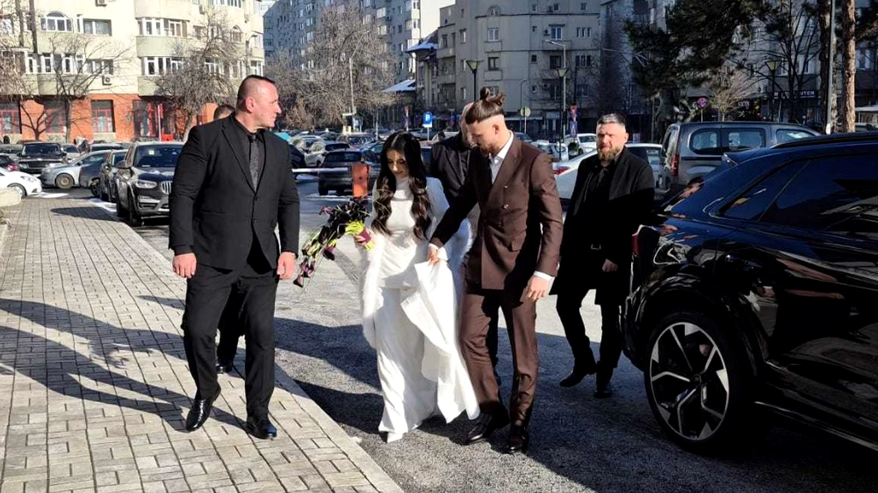 Zi specială pentru Radu Drăguşin. Jucătorul României s-a căsătorit civil cu Ioana Stan