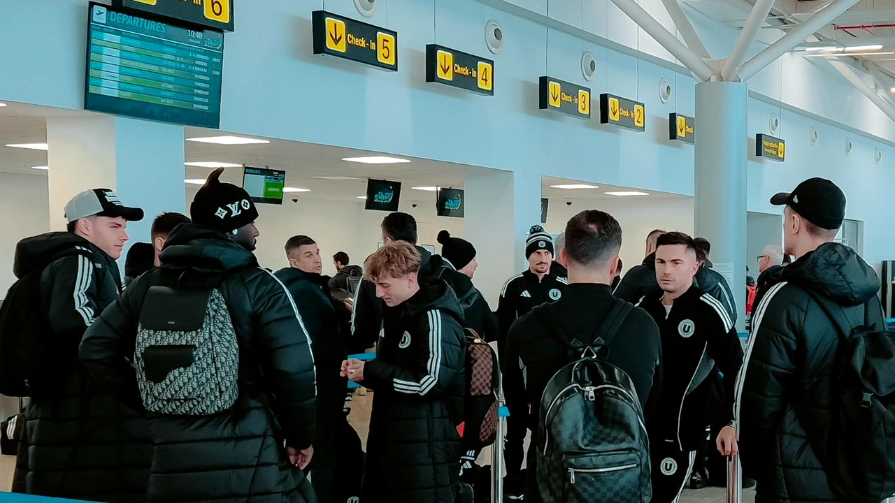 U Cluj s-a reunit şi a plecat în cantonament. Bergodi, declarații optimiste: ”Sper să o ținem tot așa”