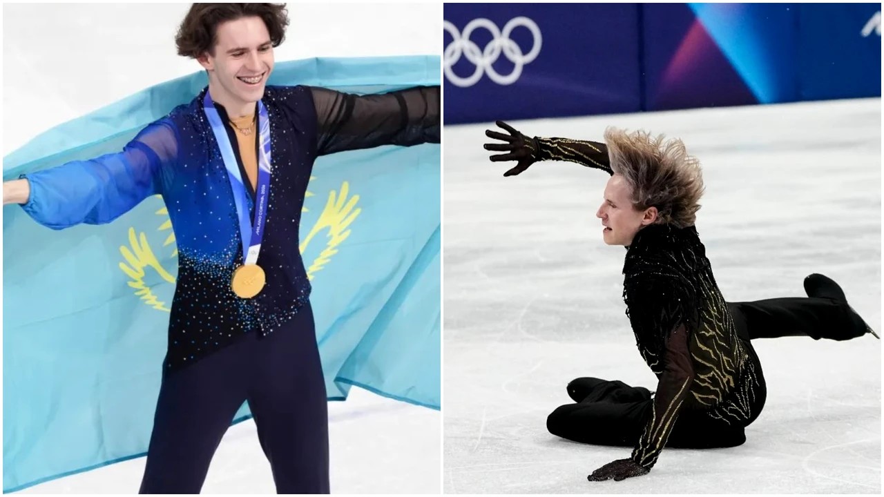 Șoc la Jocurile Olimpice. Marele favorit, Ilia Malinin, a căzut de două ori și a încheiat pe locul 8. Shaidorov a luat aurul la patinaj artistic