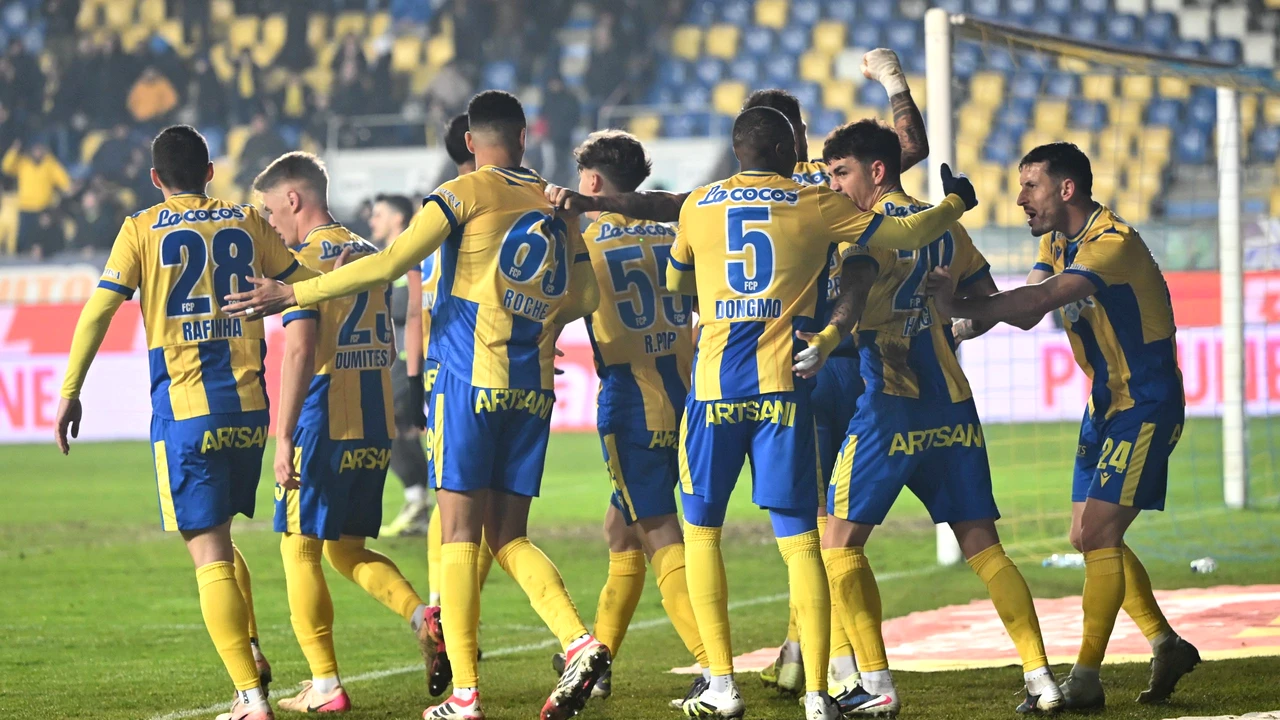 Victorie importantă pentru Petrolul împotriva lui FC Argeş. Primarul Gentea, dur: ”O bătaie de joc”