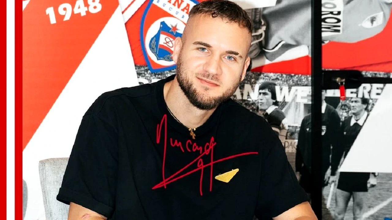 OFICIAL | George Pușcaș a semnat cu Dinamo! Ce număr va purta și până când este valabil contractul atacantului