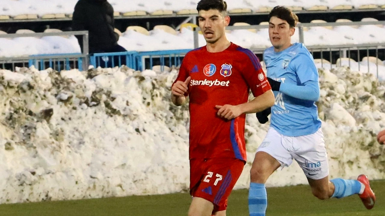 Debut ratat în 2026 pentru Steaua! Voluntari profită în primul meci al anului și se instalează pe podium în Liga 2