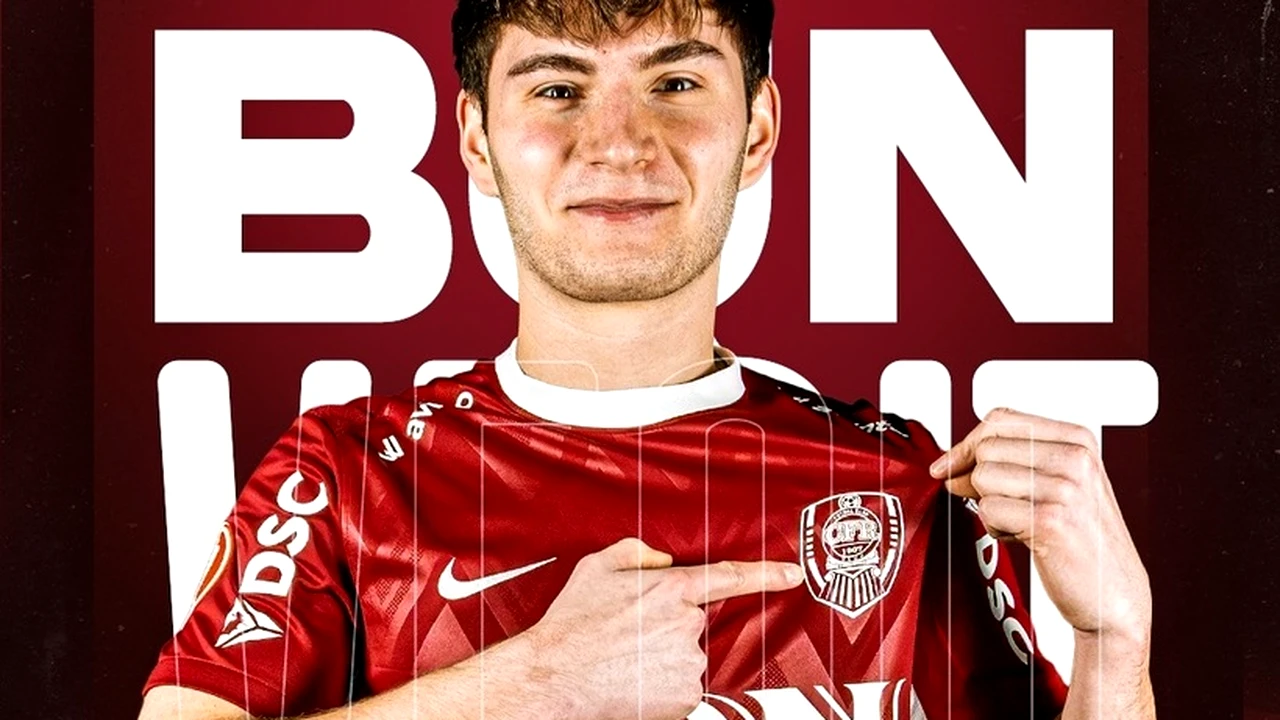 OFICIAL | CFR și-a luat atacant! Nicolae Sula a semnat cu ardelenii