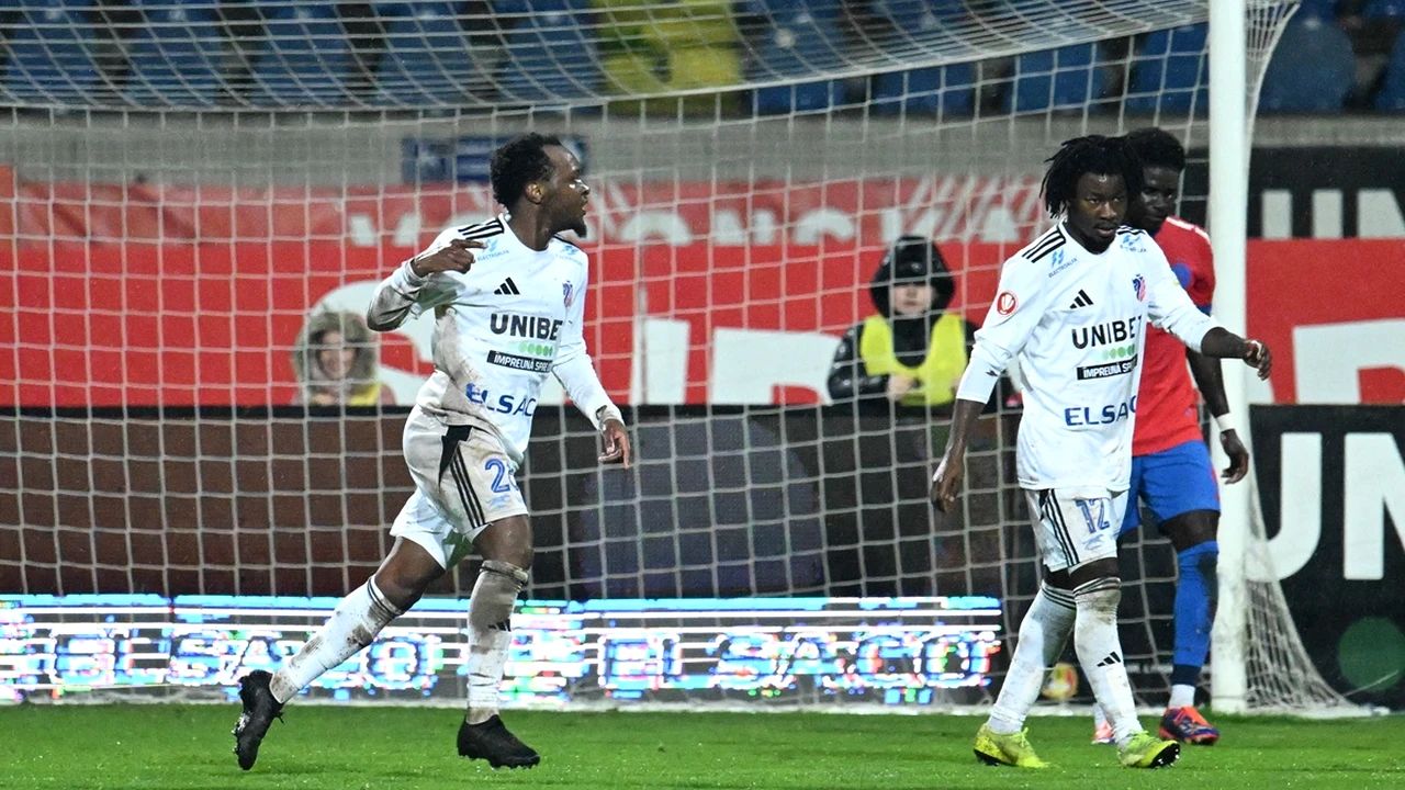 FCSB, eșec la Botoșani. Gazdele, joc spectaculos în fața campioanei. Trei bare și Ongenda, dublă