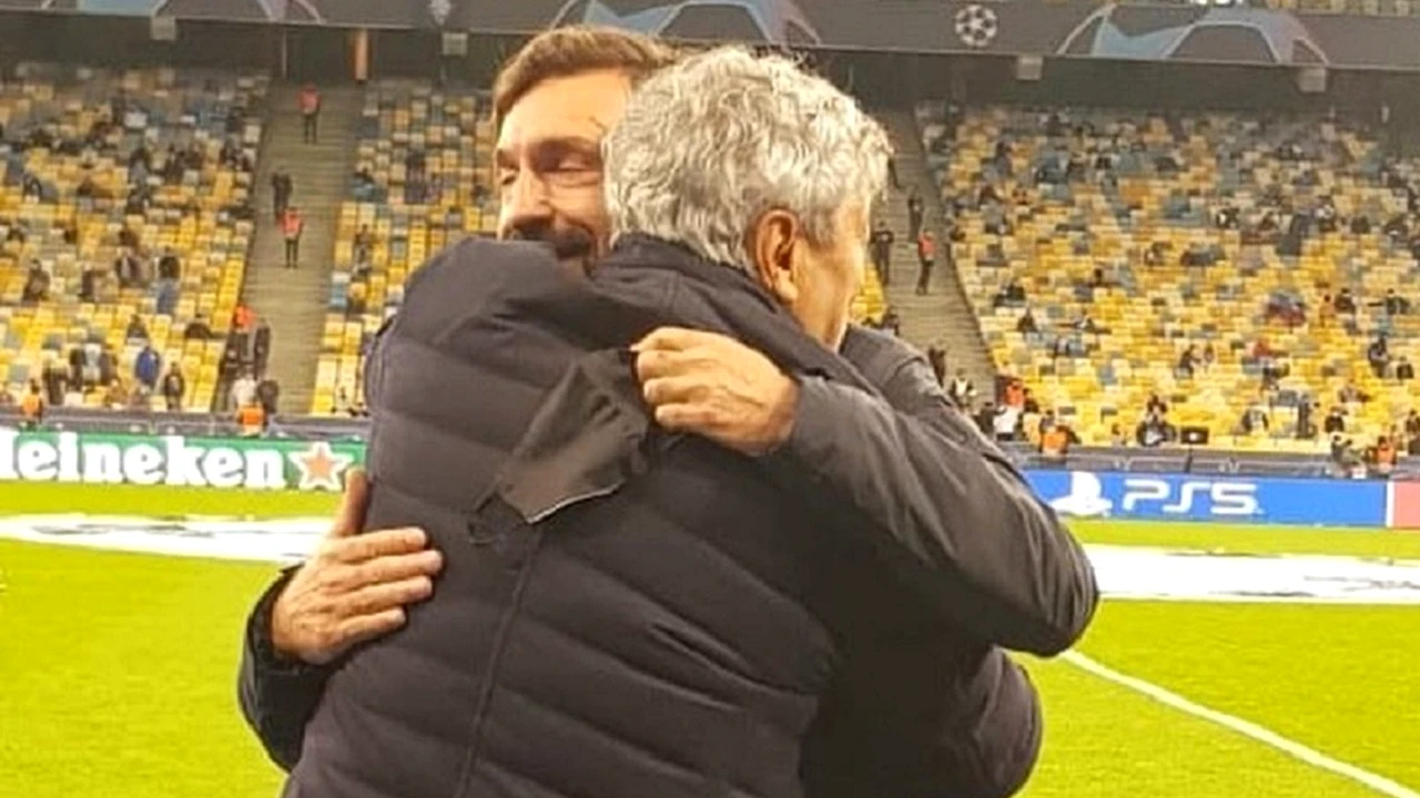 Andrea Pirlo, etern recunoscător lui Mircea Lucescu, cel care l-a lansat în fotbal: ”M-ai crescut ca pe propriul tău fiu”