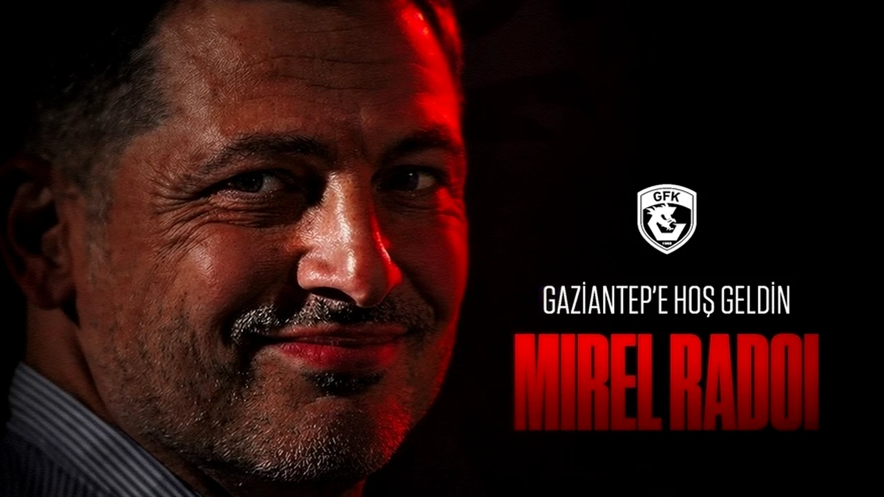 OFICIAL | Mirel Rădoi, noul antrenor al lui Gaziantep. Va pregăti trei jucători români