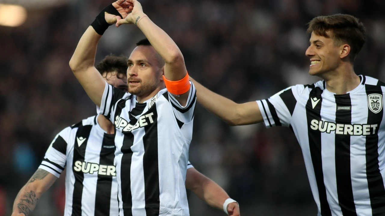 PAOK a urcat pe locul al doilea în Grecia după victoria cu Olympiacos! Reacția lui Răzvan Lucescu după derby