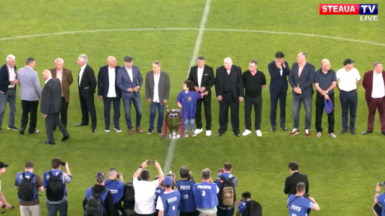 Steaua, învinsă de Sepsi cu 2-0 în play-off-ul din Liga 2. La final, stadionul i-a omagiat pe eroii de la Sevilla, după 40 de ani de la momentul istoric