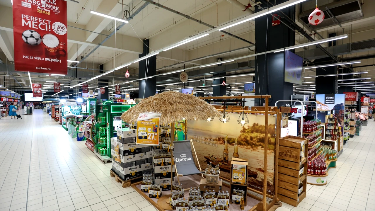 Ultimele două săptămâni ale Târgului de Bere Auchan: sute de beri din 25 de țări și reduceri de până la aproape 50% 