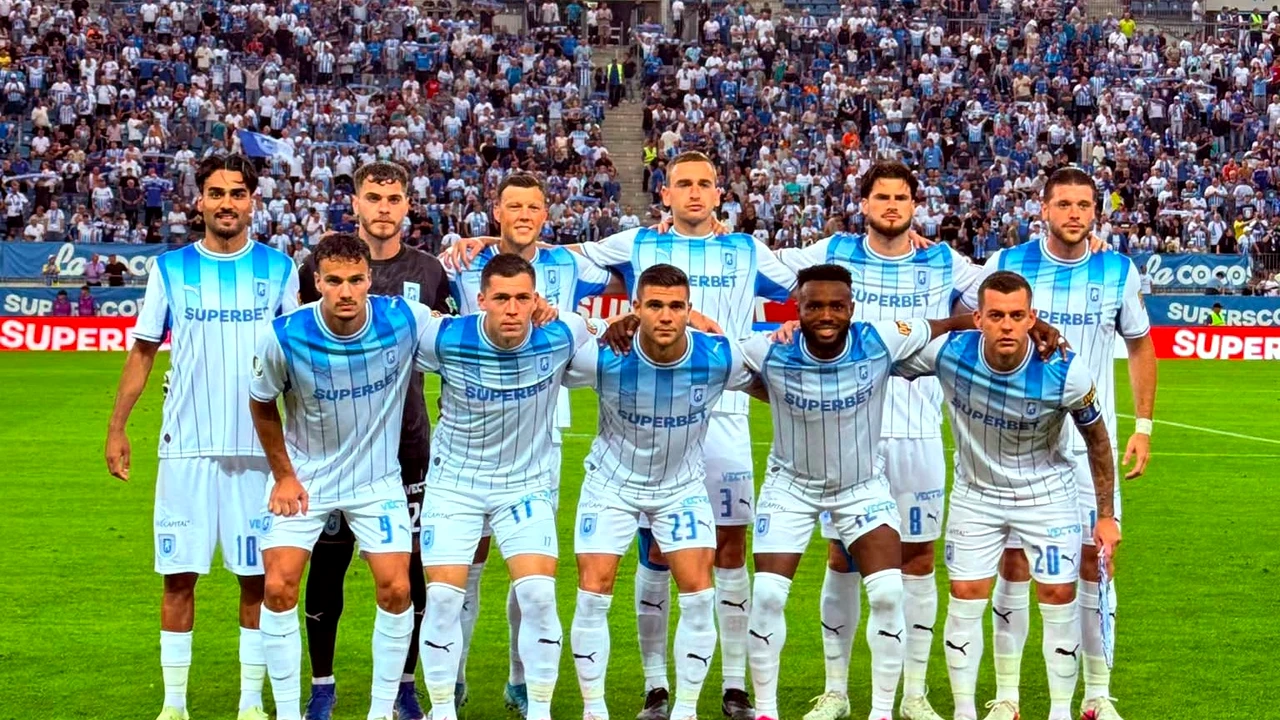 Universitatea Craiova a avansat în preliminariile din Champions League! Oltenii au câștigat și returul cu ML Vitebsk, dar Filipe Coelho a tras un semnal de alarmă