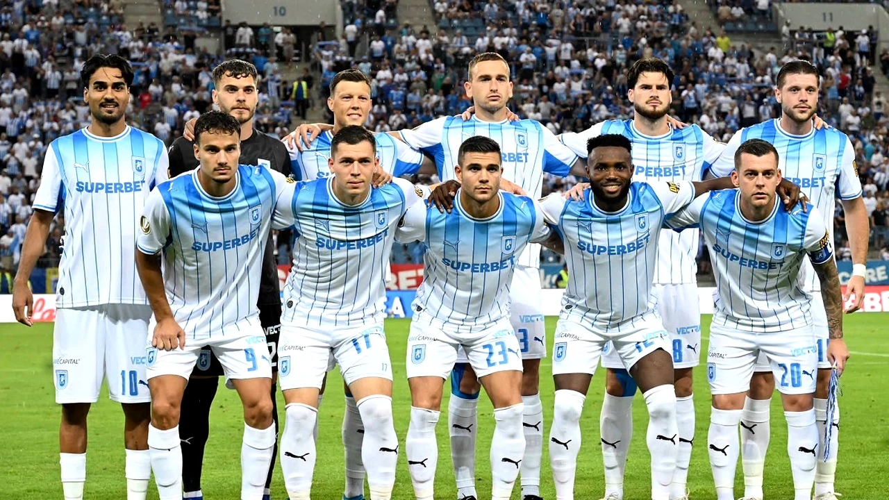 Șansă uriașă pentru Universitatea Craiova. A evitat granzii și a primit un culoar favorabil spre Europa League