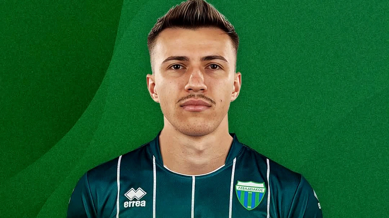 Octavian Popescu, prezentat la Levadiakos, „codașa” campionatului din Grecia