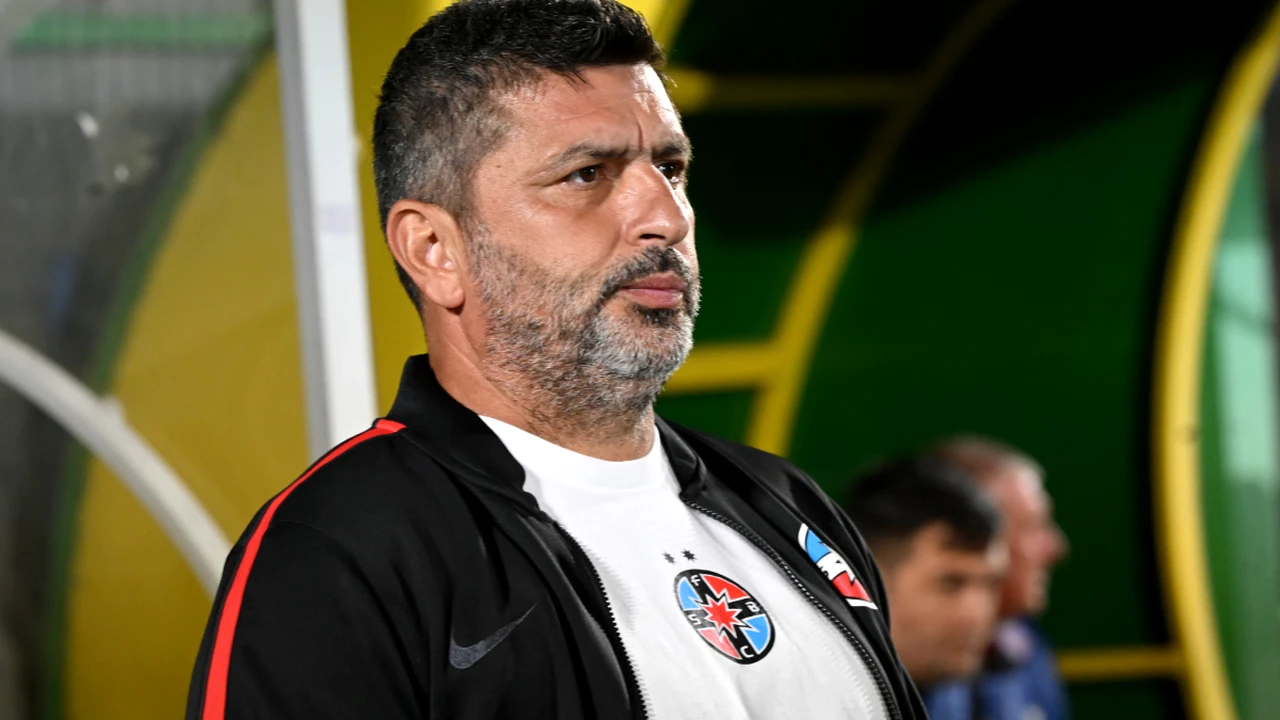 Marius Baciu, aproape de a pleca de la FCSB. Câte meciuri mai stă pe banca echipei