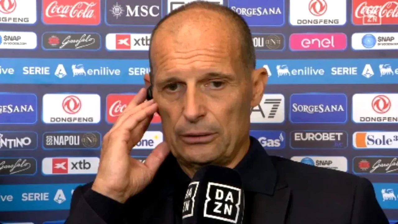 Lovitură grea pentru Napoli! Decizia care îl vizează pe Massimiliano Allegri înaintea derby-ului cu Juventus