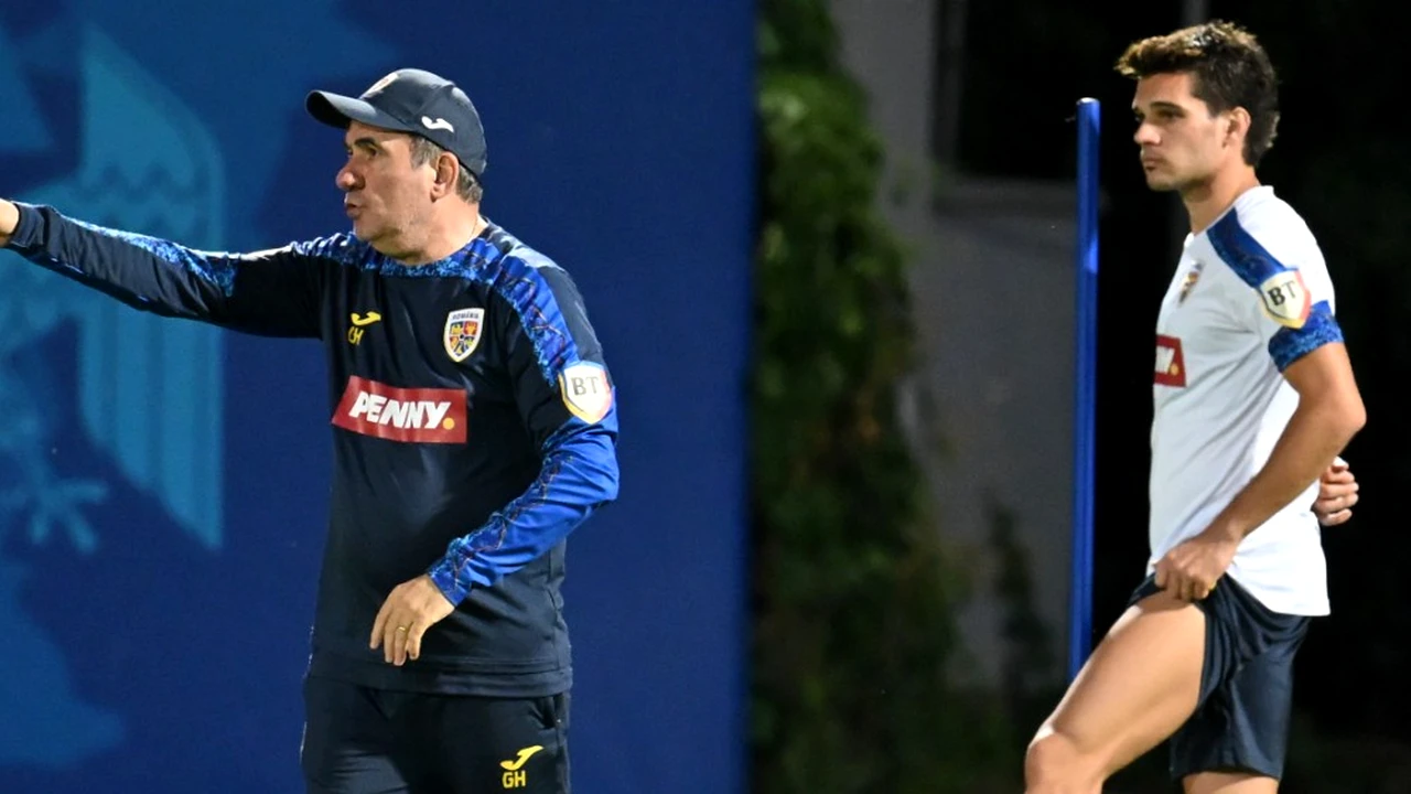 Gheorghe Hagi a fost iritat de reporteri, după o întrebare legată de fiul său: ”Vă convine sau nu….”