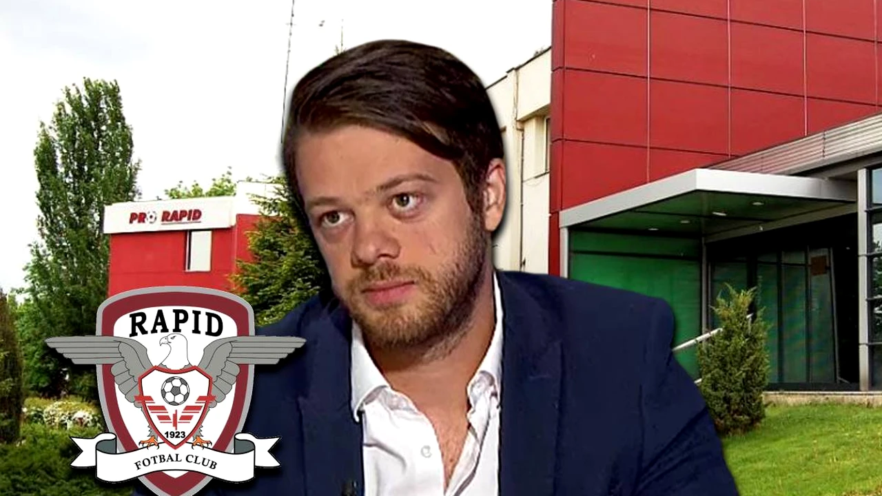 VIDEO EXCLUSIV. Anunț uriaș pentru Rapid, făcut de patronul Victor Angelescu: „Ne facem propria bază sportivă! Pro Rapid nu mai există pentru mine”