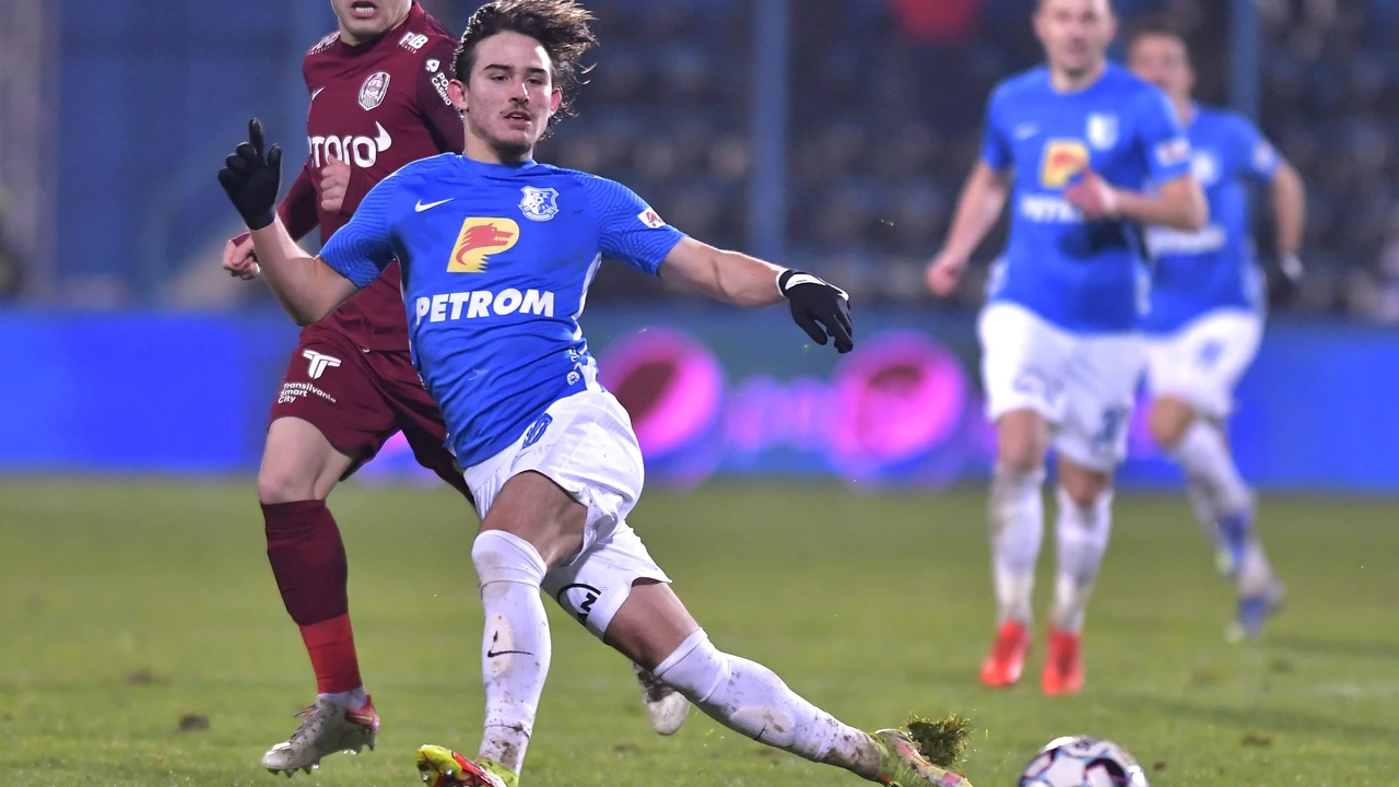 Și-a semnat Alexi Pitu plecarea de la Farul cu acest gest? Tânărul dorit de CFR Cluj a făcut o criză de nervi când a fost schimbat de Gică Hagi