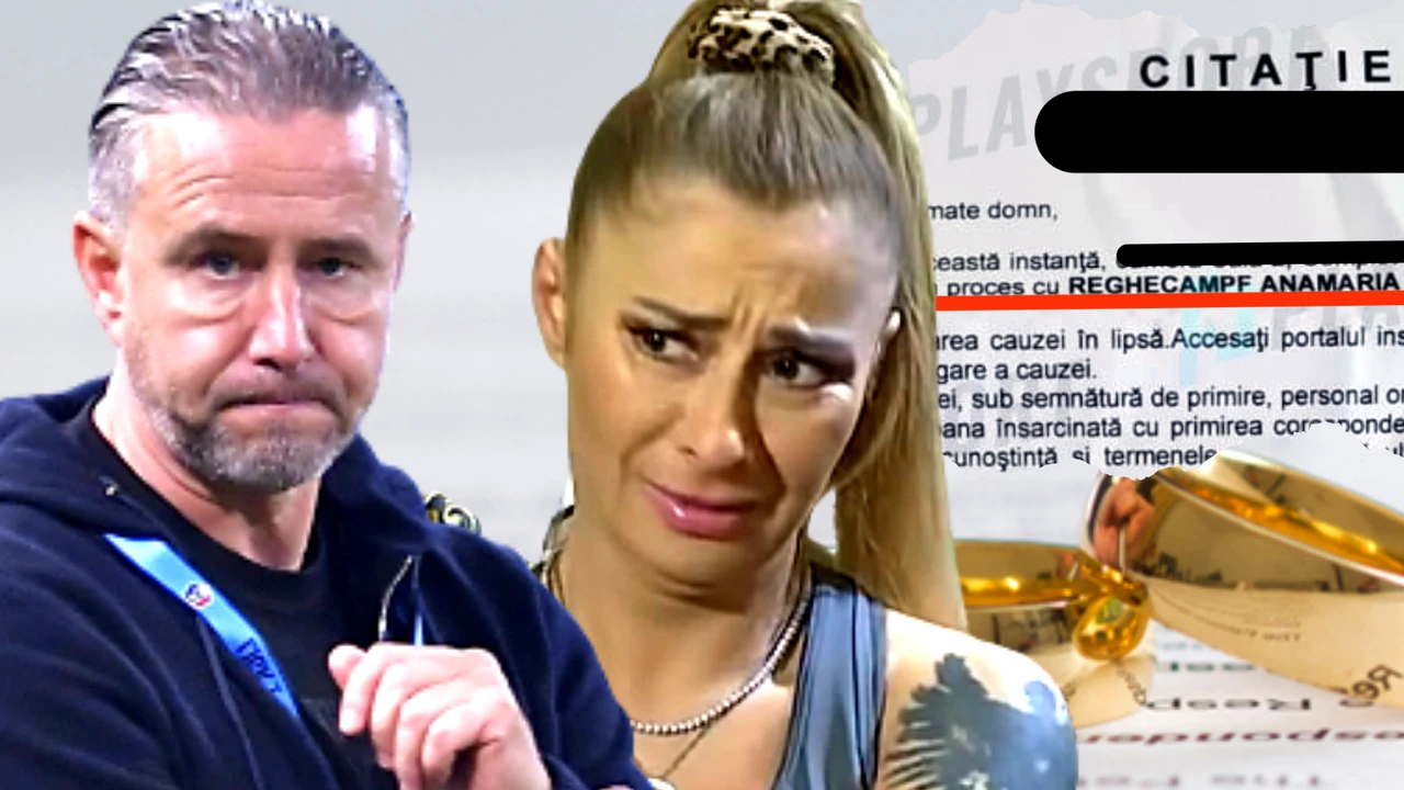 FOTO EXCLUSIV! Avem dovada divorțului dintre Anamaria Prodan și Laurențiu Reghecampf! Citația i-a fost trimisă impresarei