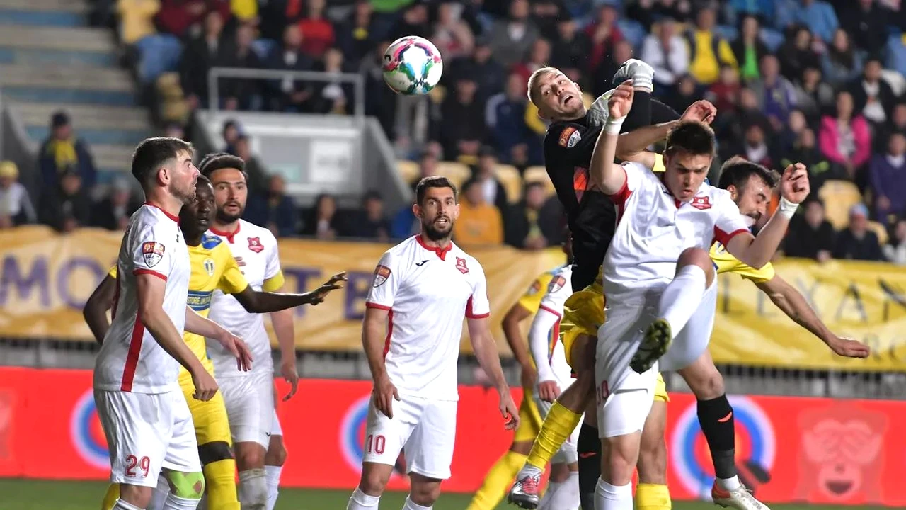 FC Hermannstadt, pas greșit în lupta pentru promovarea directă în Liga 1. Doar egal pentru sibieni cu Unirea Slobozia