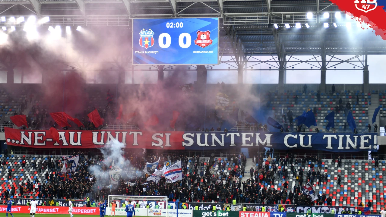 Fanii Stelei, în extaz după ce varianta Ghencea a picat pentru derby-ul FCSB – Dinamo. “Au încercat să înșele clubul și MApN”
