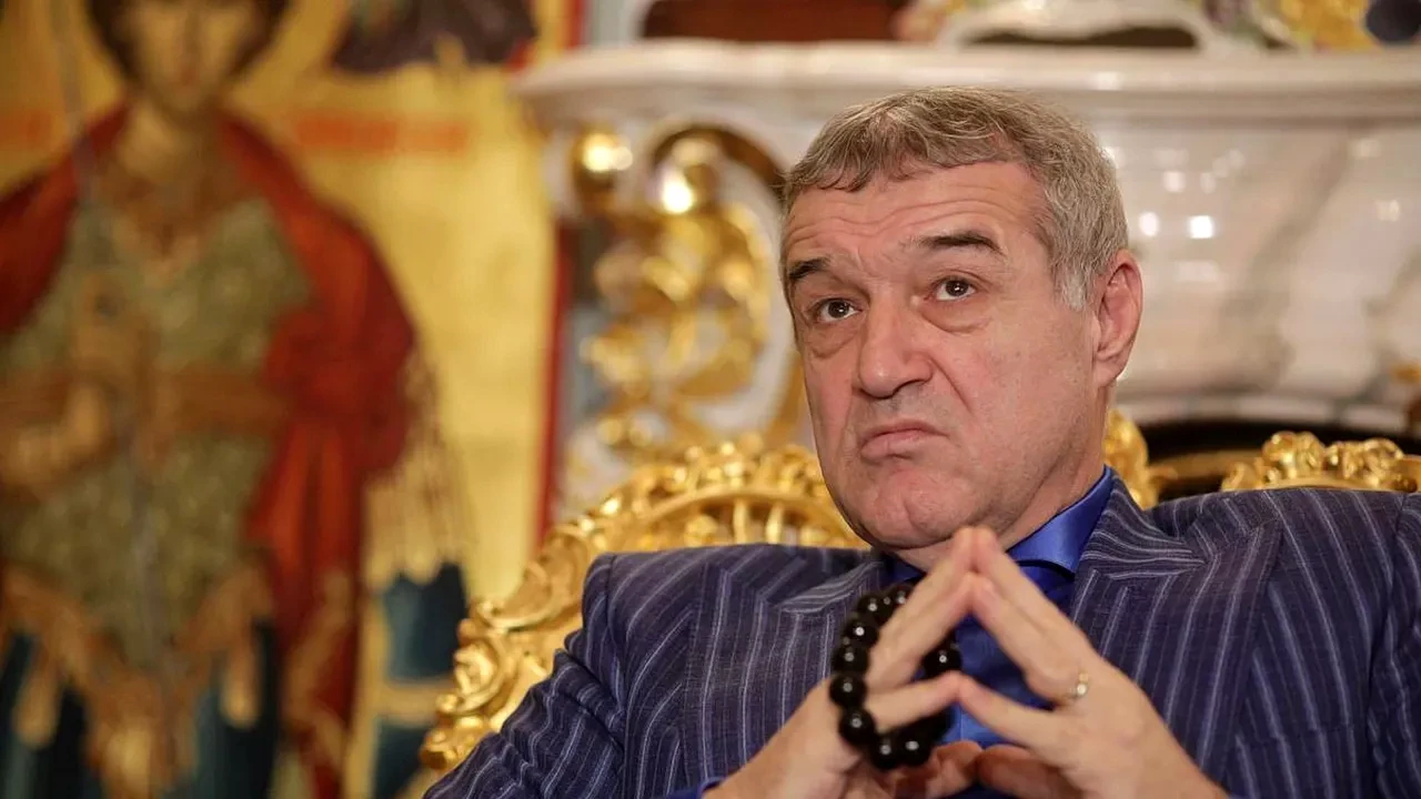 Imagine fabuloasă cu Gigi Becali! A donat 200.000 de euro și a primit ordinul „Crucea Sfântului Ioan cel Nou”