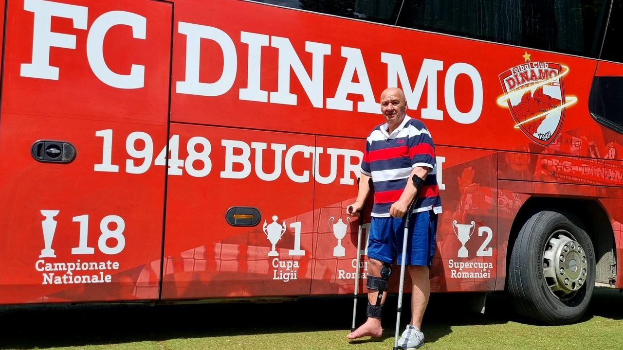 VIDEO REPORTAJ. Emoții în cantonamentul lui Dinamo. „Haita”, reverență pentru „Tyson”, omul care i-a condus pe „câini” peste trei decenii. „E cel mai frumos moment din viața mea!”