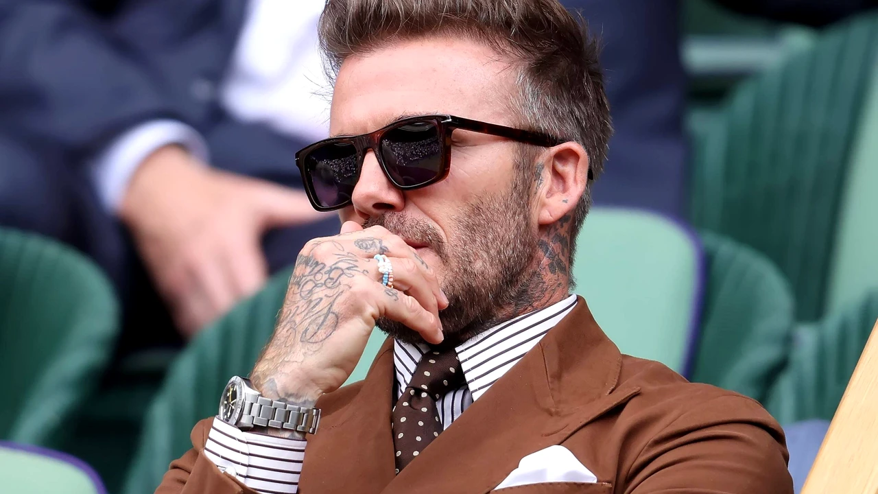 Imagine de milioane la finala Campionatului Mondial. Celebrul David Beckham s-a afișat cu o campioană iubită de români