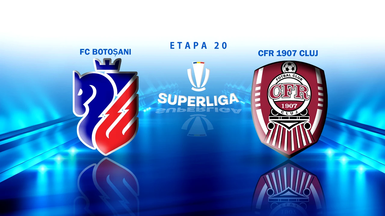 FC Botoșani – CFR Cluj 1-1. Debut excelent pentru Flavius Stoican, la Botoșani. A remizat cu campioana României