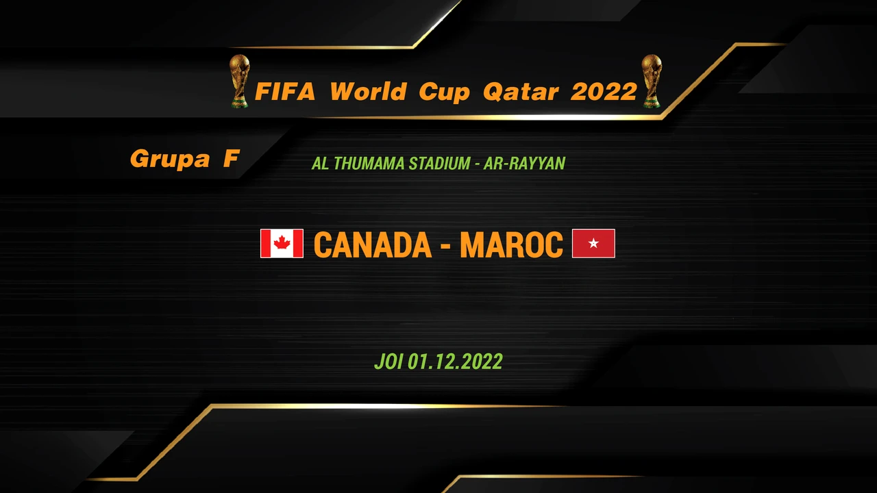 Canada – Maroc 1-2! Marocanii o trimit pe Belgia acasă, direct din grupe! Nord-americanii sunt eliminați cu înfrângeri pe linie