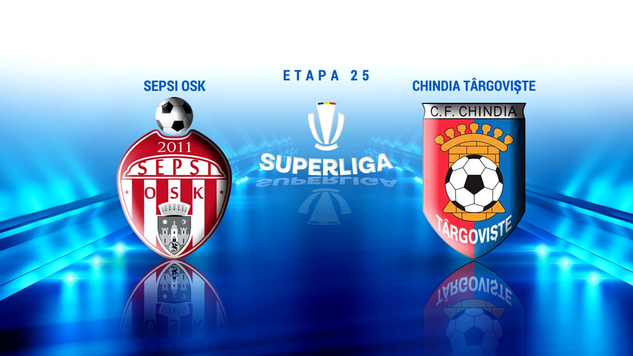 Sepsi OSK Sf. Gheorghe – Chindia Târgoviște 2-2. Un egal spectaculos