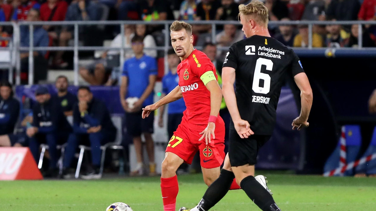Reacția lui Darius Olaru după egalul cu Nordsjaelland din Conference League. “Clar,dezamăgiți”