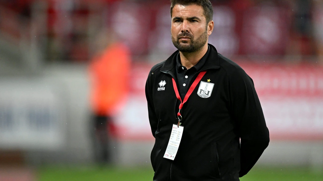 Adrian Mutu, situație „explozivă” la Neftchi Baku! Fanii i-au cerut ...