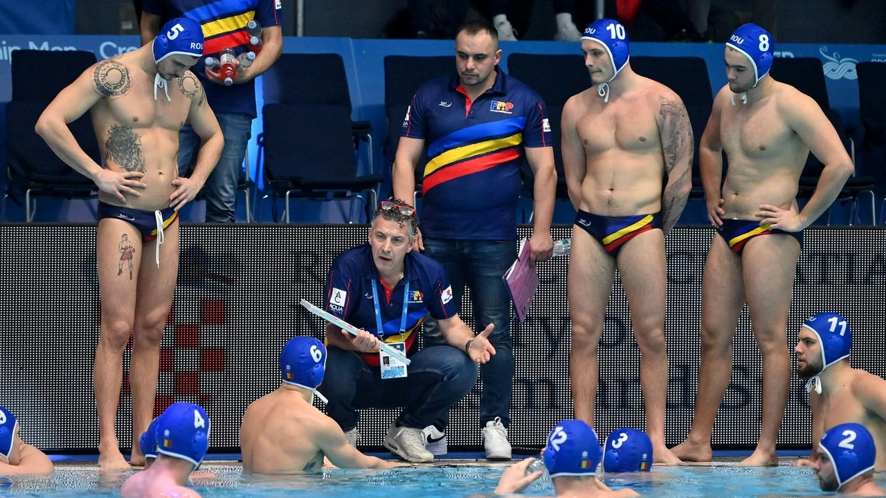 Înfrângere dramatică pentru naționala României de polo, la Mondial. „Tricolorii” au ratat calificarea la Jocurile Olimpice