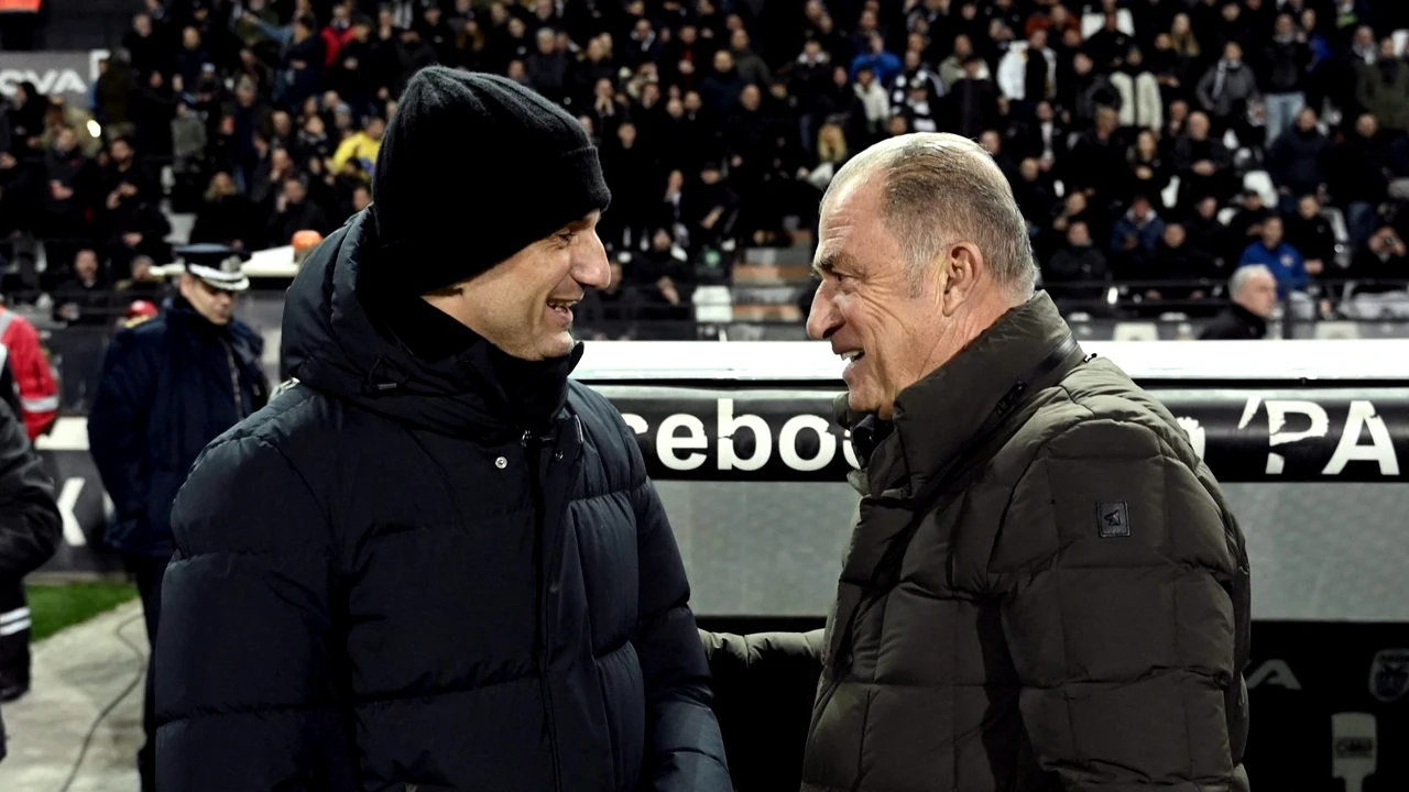 Răzvan Lucescu, învins de Fatih Terim, în Cupa Greciei. S-a lăsat cu scandal. Foto