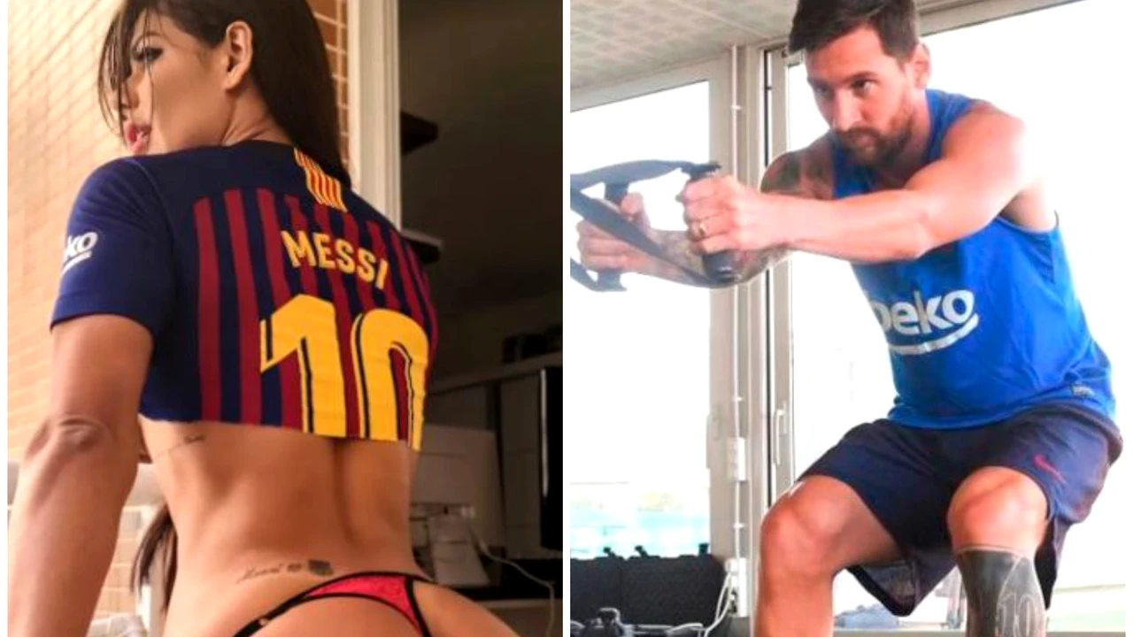 Femeia refuzată de Leo Messi face spectacol în social media. Brazilianca premiată pentru posteriorul perfect a ajuns să aibă milioane de urmăritori. Galerie foto
