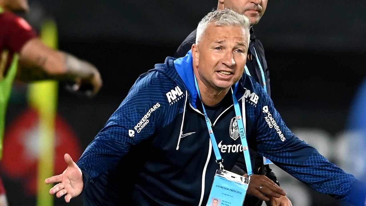 Petrescu lucrează deja pentru CFR Cluj! Varga spune că „Super Dan” a pregătit meciul cu Sepsi. De ce refuză să stea pe bancă