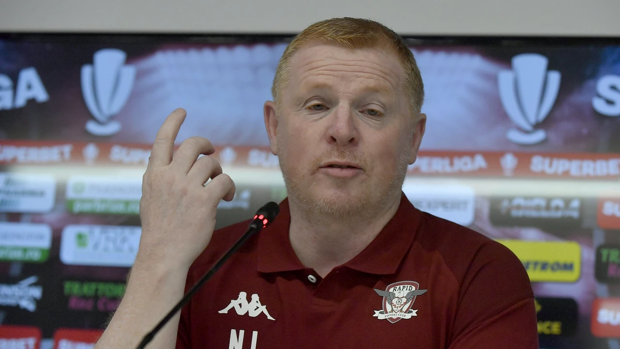 „Nu voi spune că vom câștiga titlul”. Neil Lennon dezvăluie obiectivul Rapidului și vorbește despre antrenorii rivali din SuperLiga