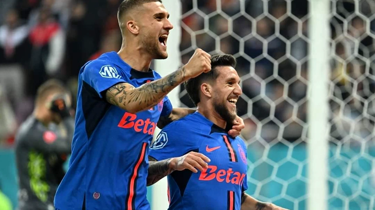FCSB – Sepsi: 3-0. Roș-albaștrii urcă pe prima poziție în liga 1