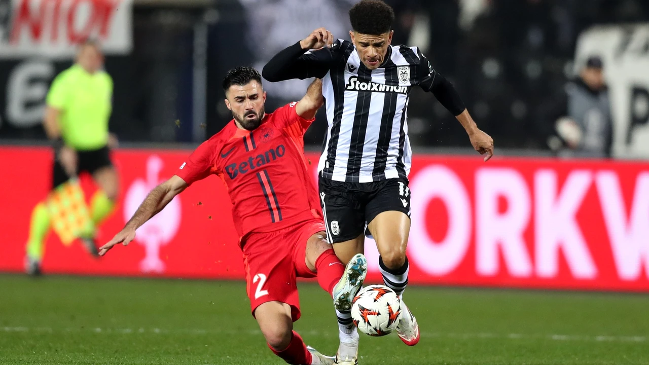 Remontada de senzație la Salonic! FCSB învinge PAOK și visează la optimile Europa League