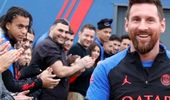 FOTO. Lionel Messi, „ucis” din priviri de fratele lui Kylian Mbappe. Imaginea care face înconjurul planetei