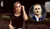 Fiica lui Fabio Cannavaro e de o frumusețe răpitoare. A atras toate privirile cu decolteul adânc și cu masca de pe față