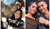 Cristiano Ronaldo și Georgina din Bulgaria. Cuplul superb care face senzație peste Dunăre. GALERIE FOTO