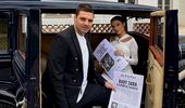 Adi Popa a devenit tătic! Primele imagini cu fetița fotbalistului: Cum a pozat-o pe micuță alături de proaspăta mămică
