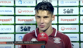 Alex Dobre, omul meciului în FC Argeș – Rapid, apoi a continuat show-ul la interviuri